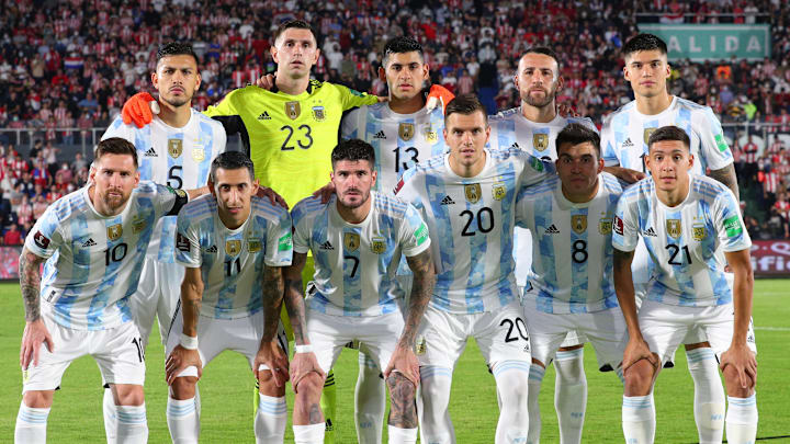 La Selección Argentina de Lionel Scaloni en Paraguay.